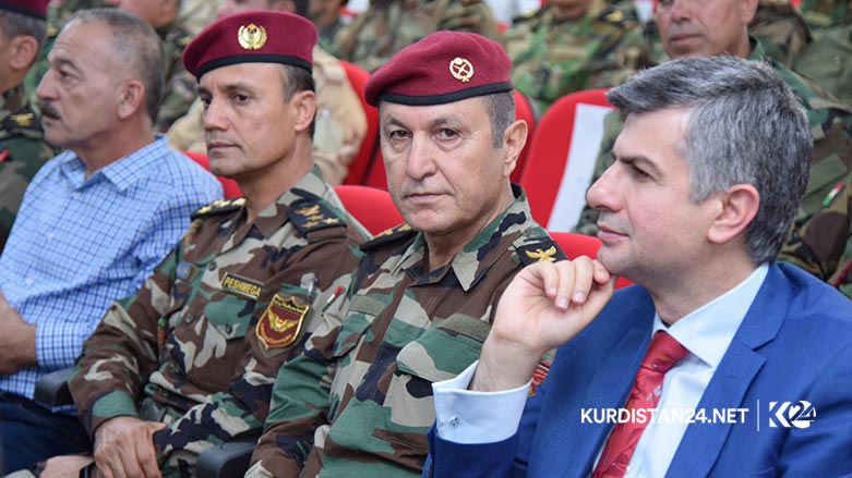 Merasîma rêzgirtinê li hejmareka birîndarên Daişê birêve çû